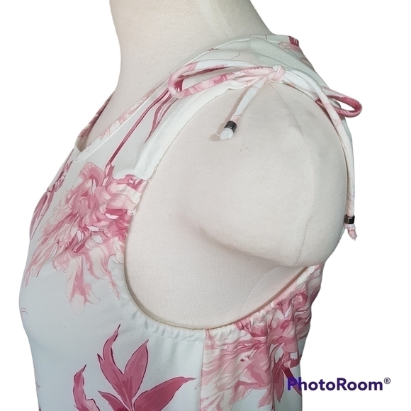 Fig Floral Lyocell Blend Sleeveless Midi Dress - Picture 3 of 13